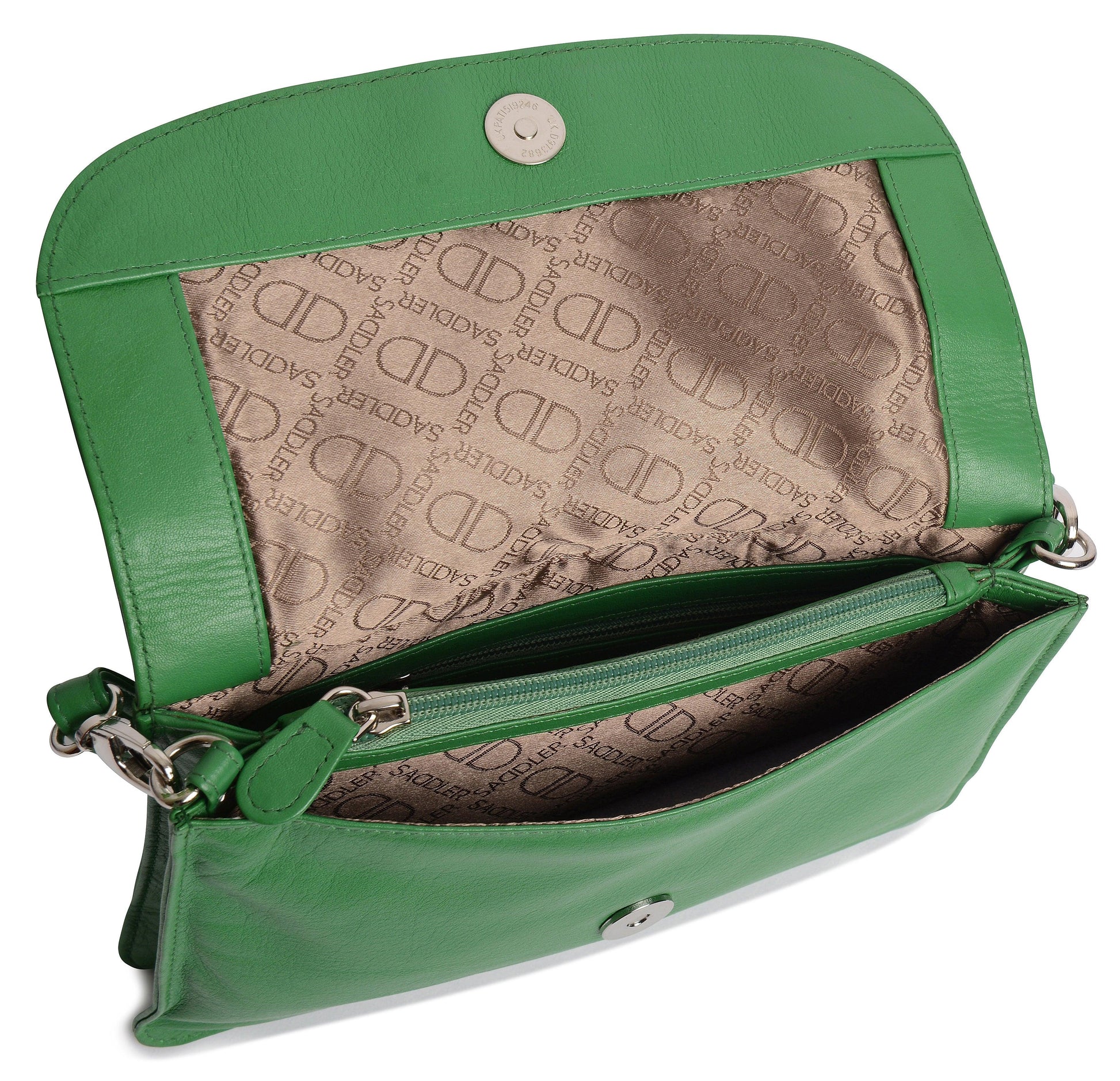 The Olivia Leather Crossbody Bag - Bascora