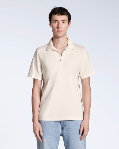 The Open Neck Polo – Organic Cotton - Bascora