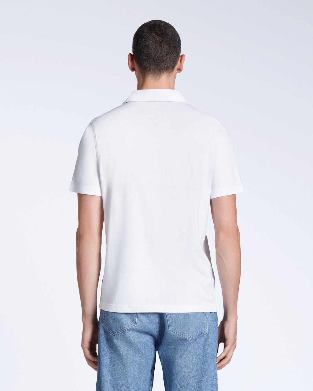 The Open Neck Polo – Organic Cotton - Bascora