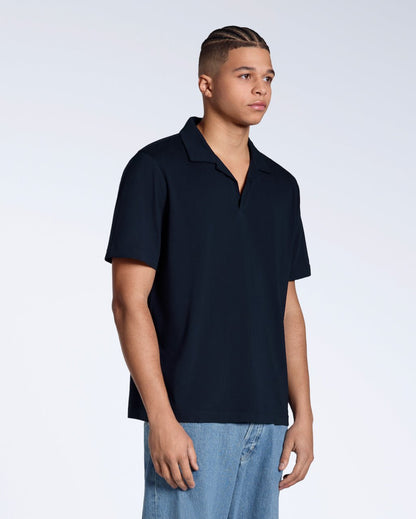 The Open Neck Polo – Organic Cotton - Bascora