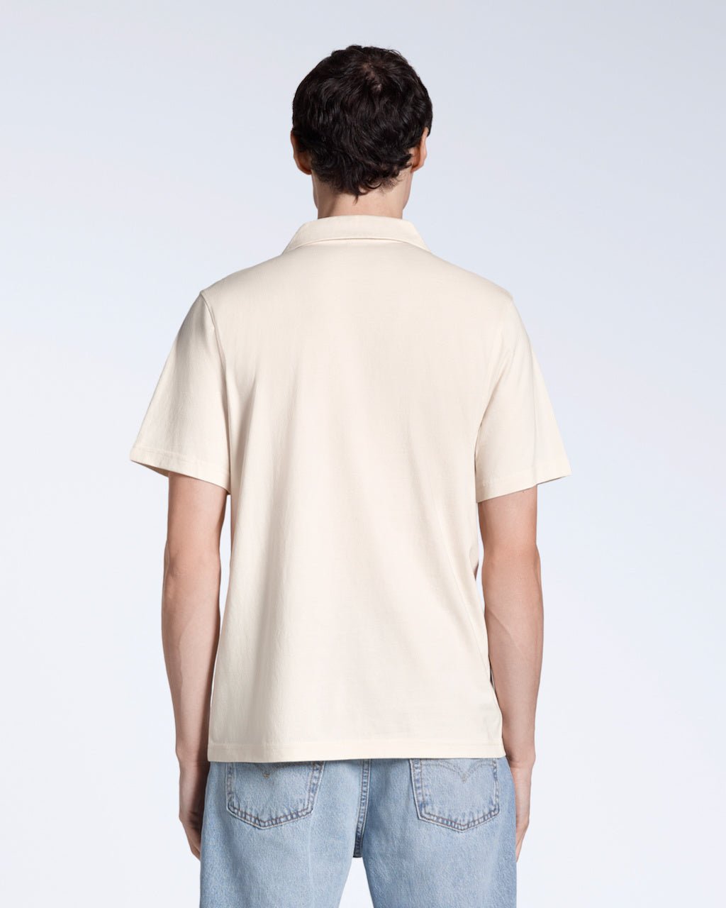The Open Neck Polo – Organic Cotton - Bascora