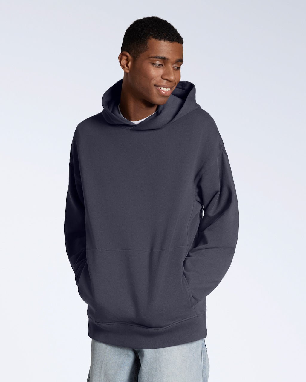 The Oversized Hoodie – Men's Organic Cotton - Bascora
