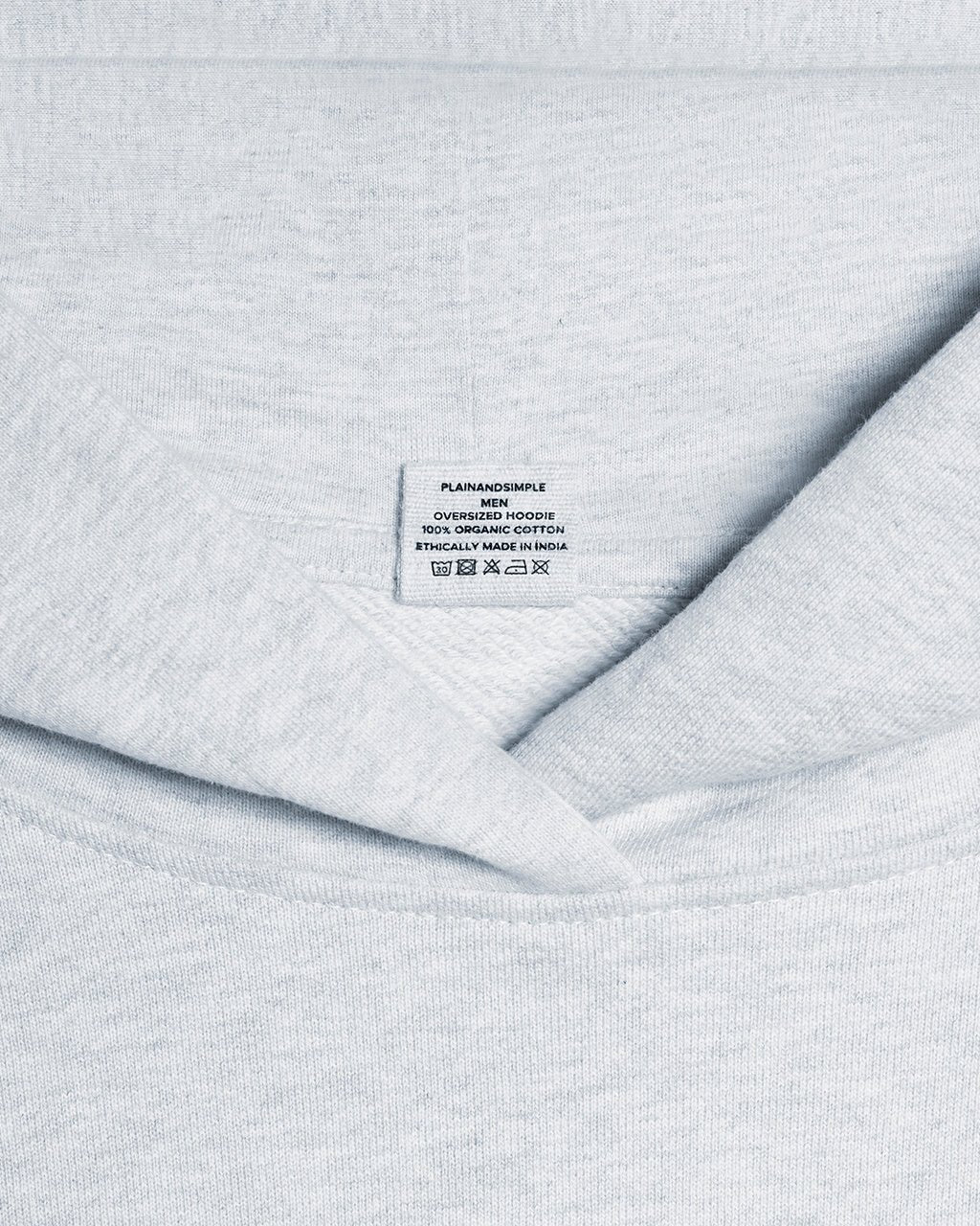 The Oversized Hoodie – Men's Organic Cotton - Bascora