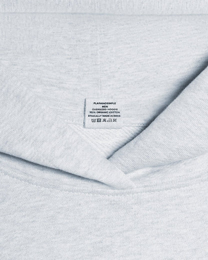 The Oversized Hoodie – Men's Organic Cotton - Bascora