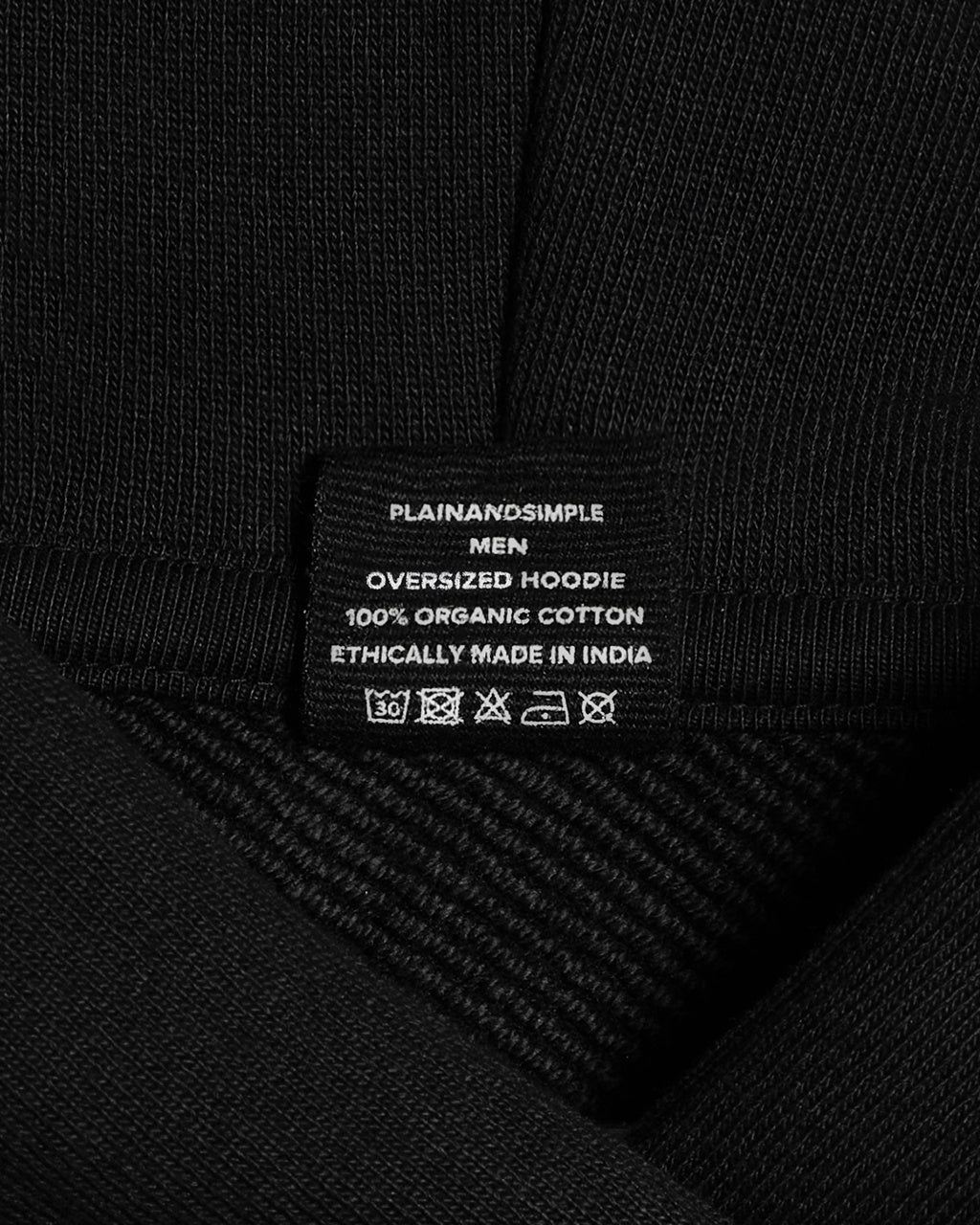The Oversized Hoodie – Men's Organic Cotton - Bascora