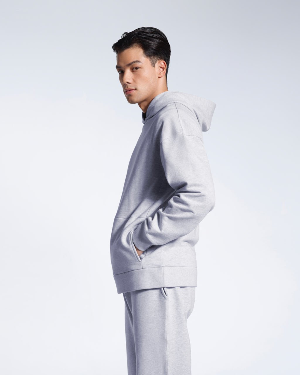 The Oversized Hoodie – Men's Organic Cotton - Bascora