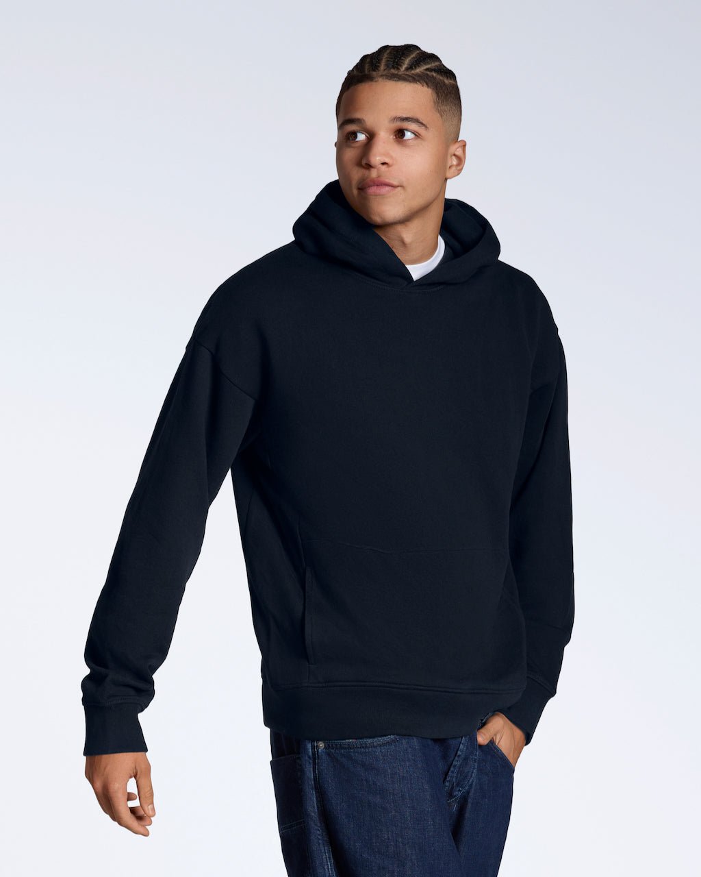 The Oversized Hoodie – Men's Organic Cotton - Bascora