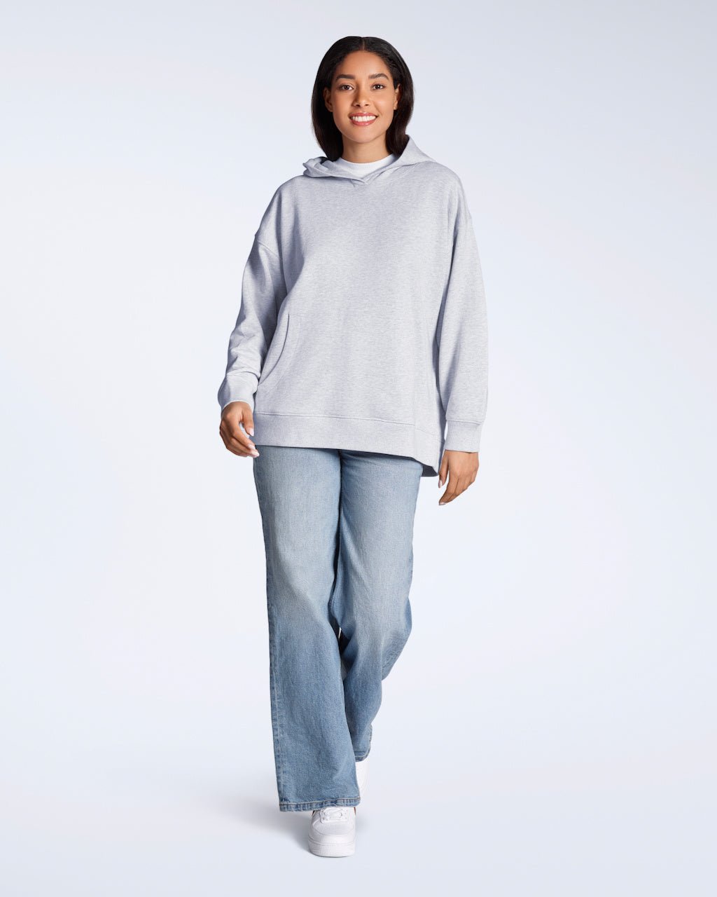 The Oversized Hoodie – Women's Organic Cotton - Bascora