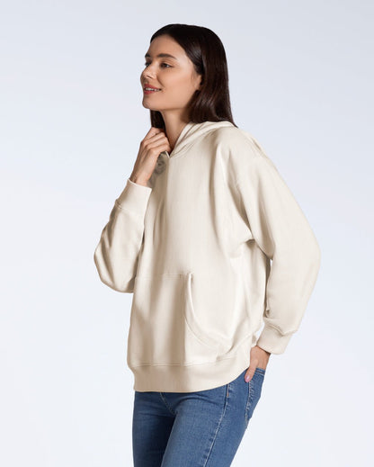 The Oversized Hoodie – Women's Organic Cotton - Bascora