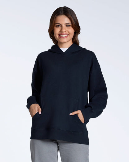 The Oversized Hoodie – Women's Organic Cotton - Bascora