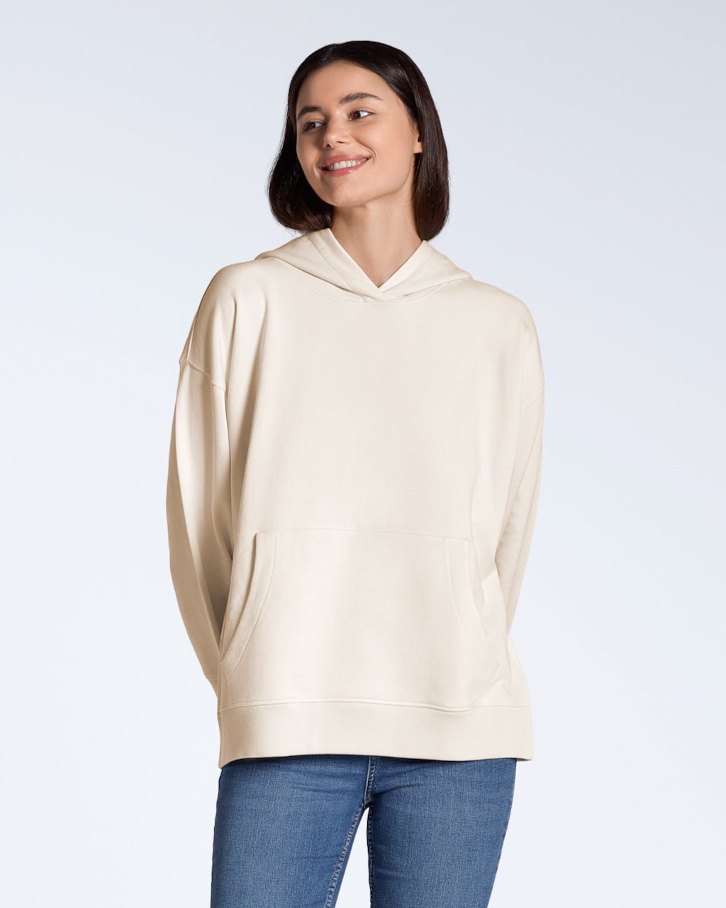 The Oversized Hoodie – Women's Organic Cotton - Bascora