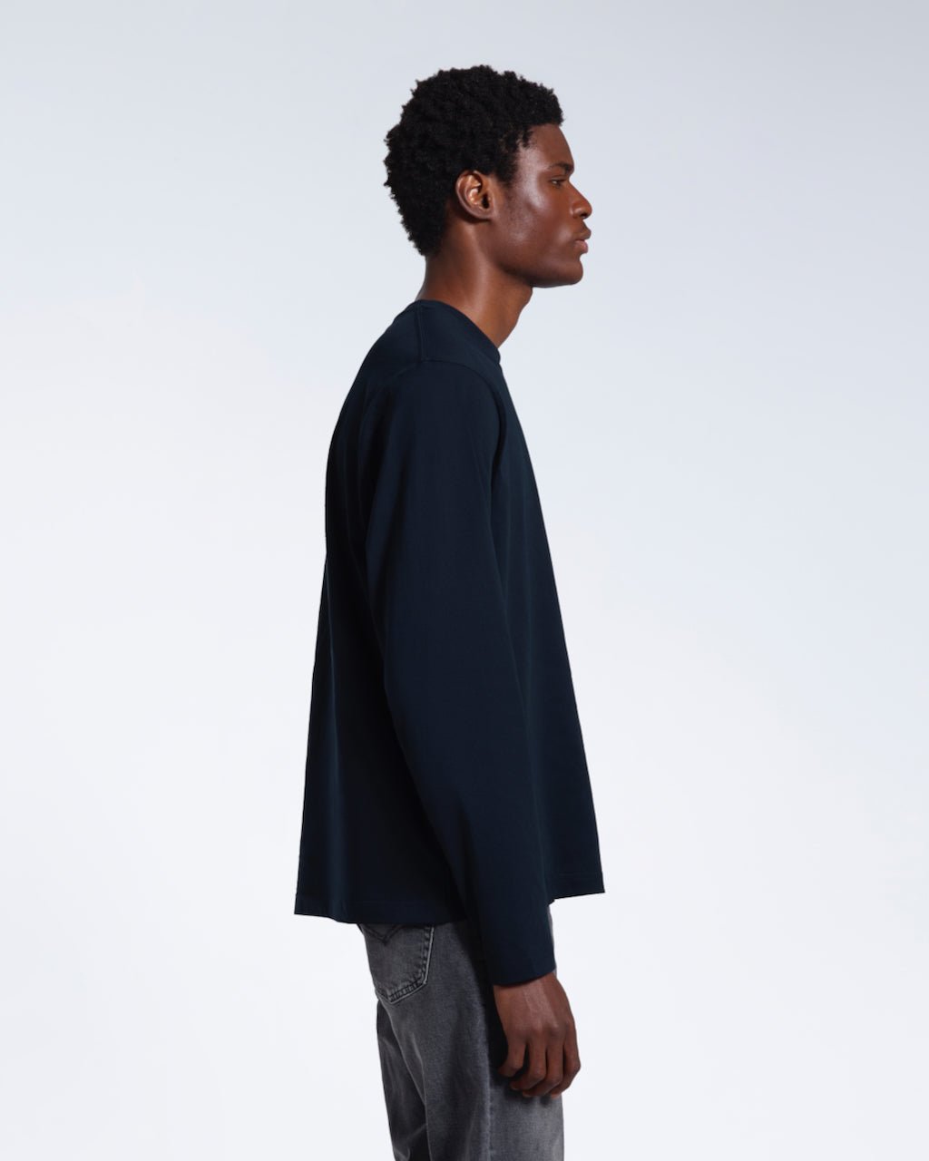 The Oversized Long Sleeve – Organic Cotton - Bascora