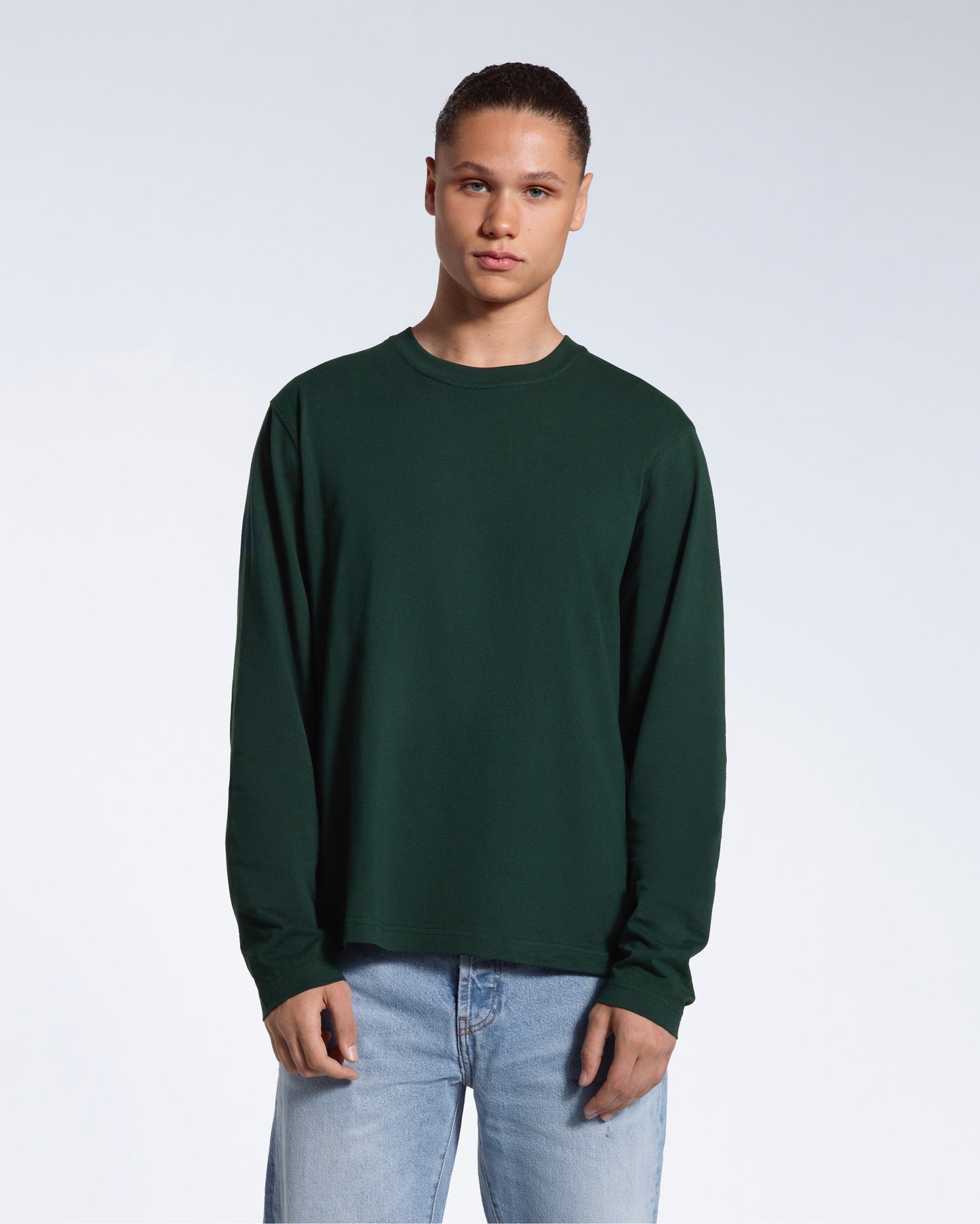 The Oversized Long Sleeve – Organic Cotton - Bascora