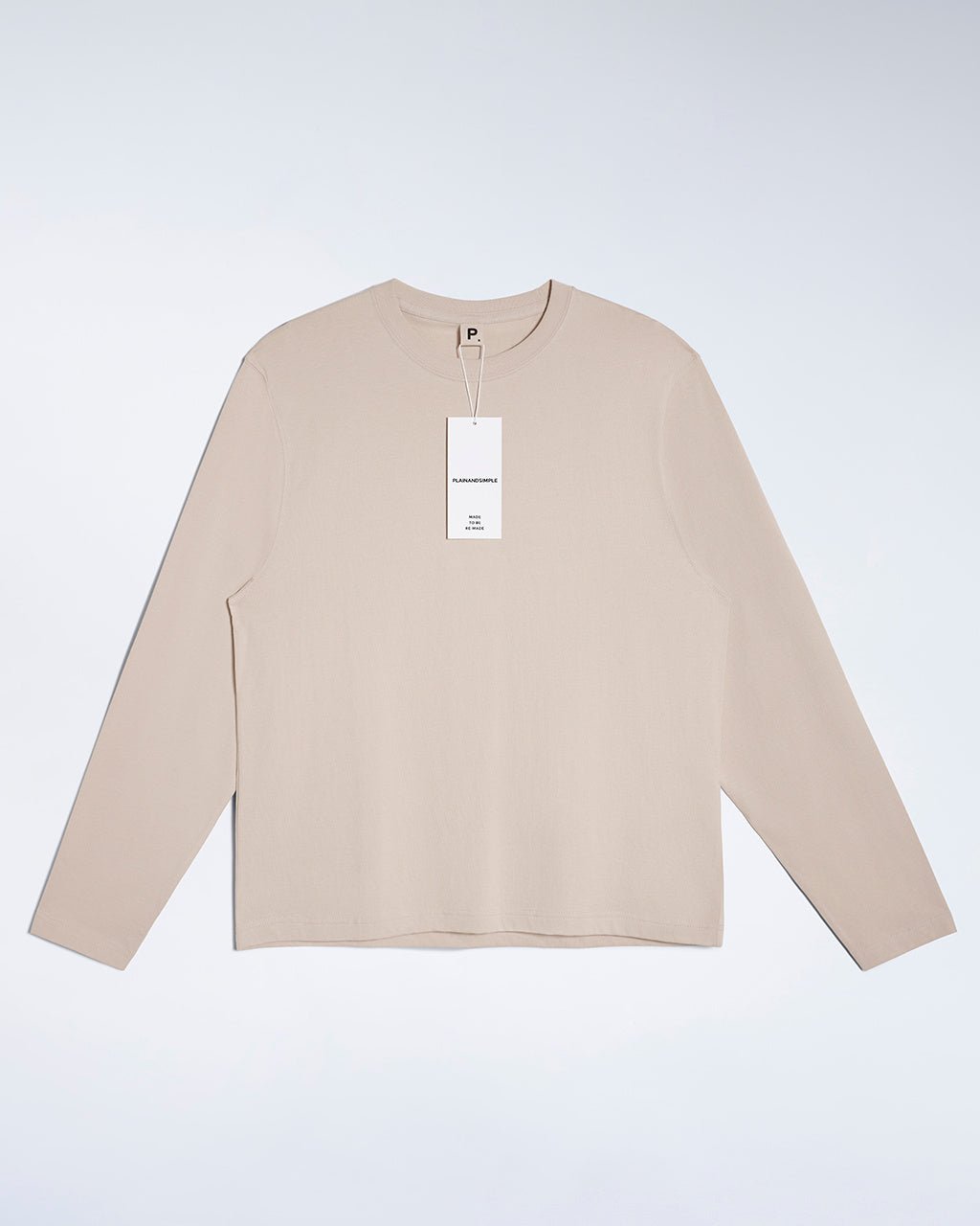 The Oversized Long Sleeve – Organic Cotton - Bascora
