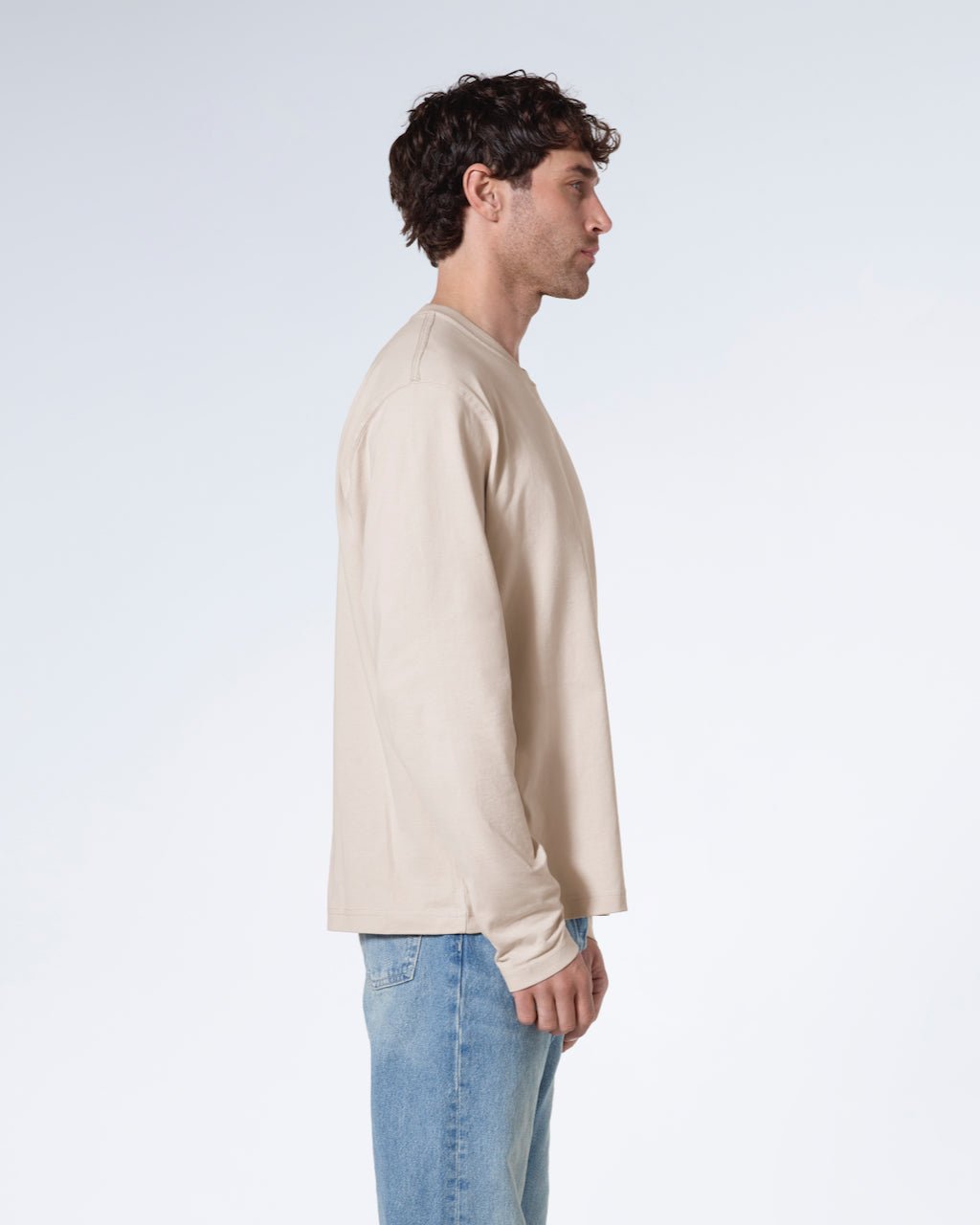 The Oversized Long Sleeve – Organic Cotton - Bascora