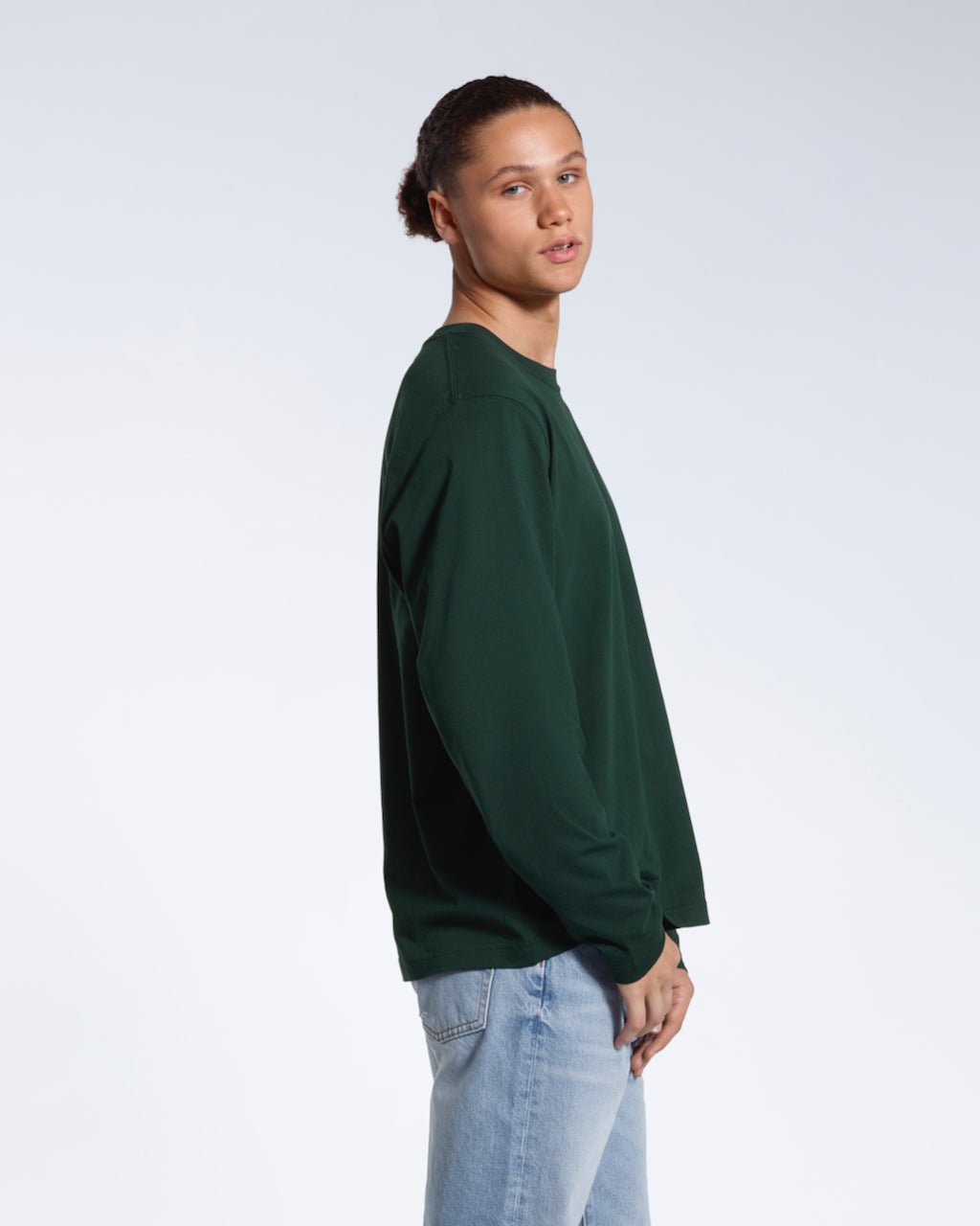 The Oversized Long Sleeve – Organic Cotton - Bascora
