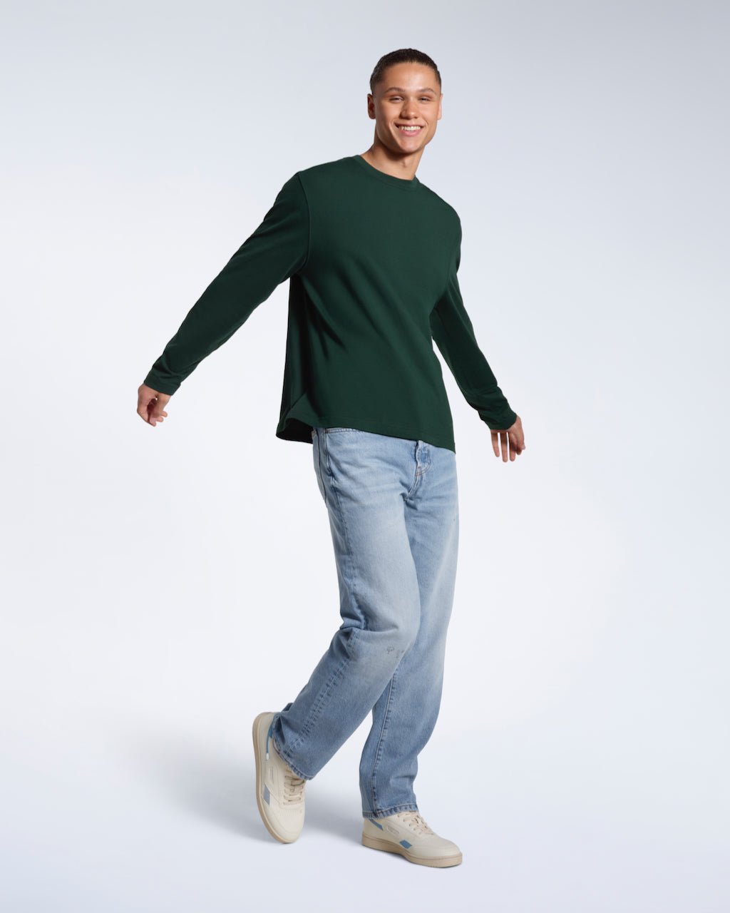 The Oversized Long Sleeve – Organic Cotton - Bascora