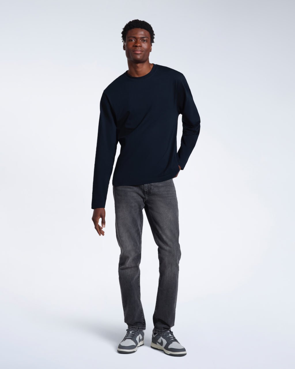 The Oversized Long Sleeve – Organic Cotton - Bascora