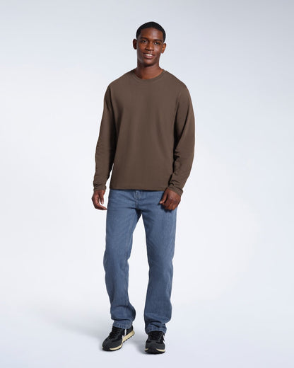 The Oversized Long Sleeve – Organic Cotton - Bascora