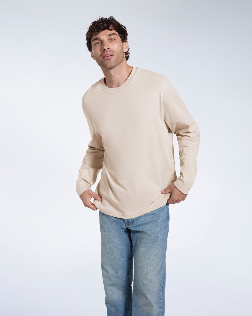 The Oversized Long Sleeve – Organic Cotton - Bascora
