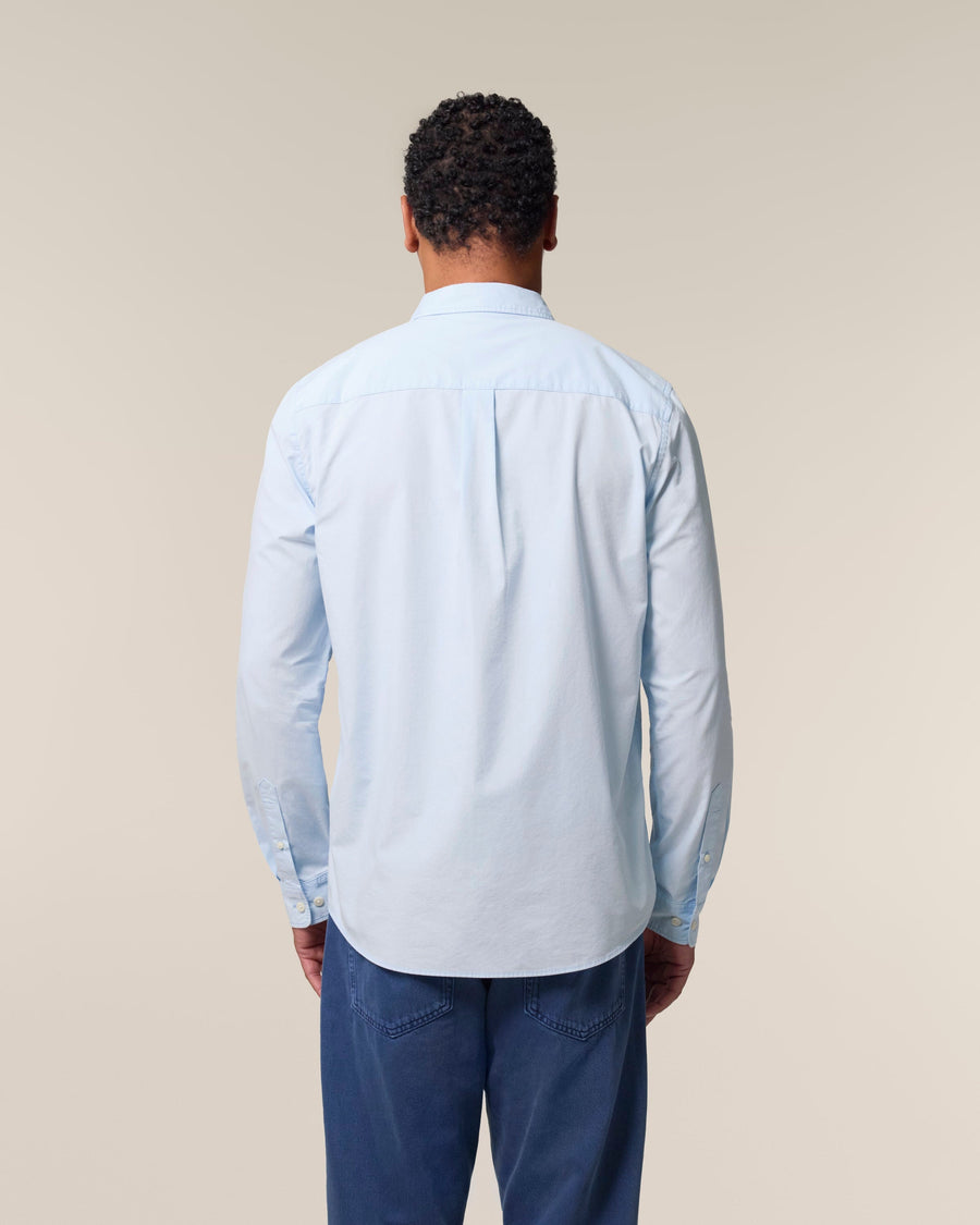 The Poplin Shirt – Men's Organic Cotton - Bascora