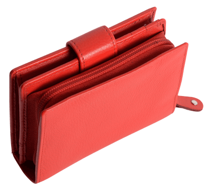 The Saddler Emily RFID Leather Wallet - Bascora