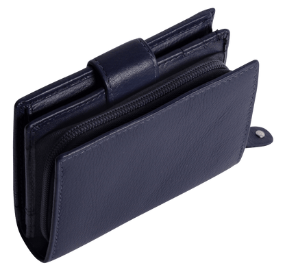 The Saddler Emily RFID Leather Wallet - Bascora