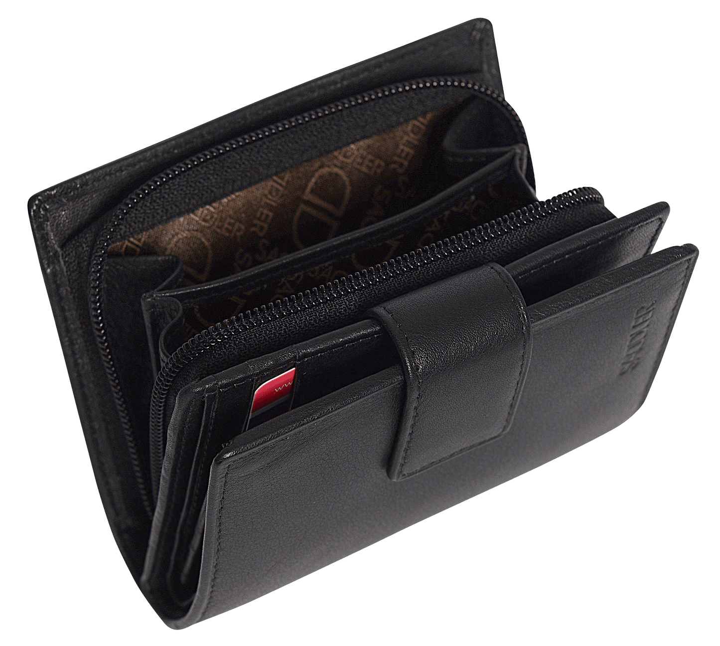 The Saddler Emily RFID Leather Wallet - Bascora
