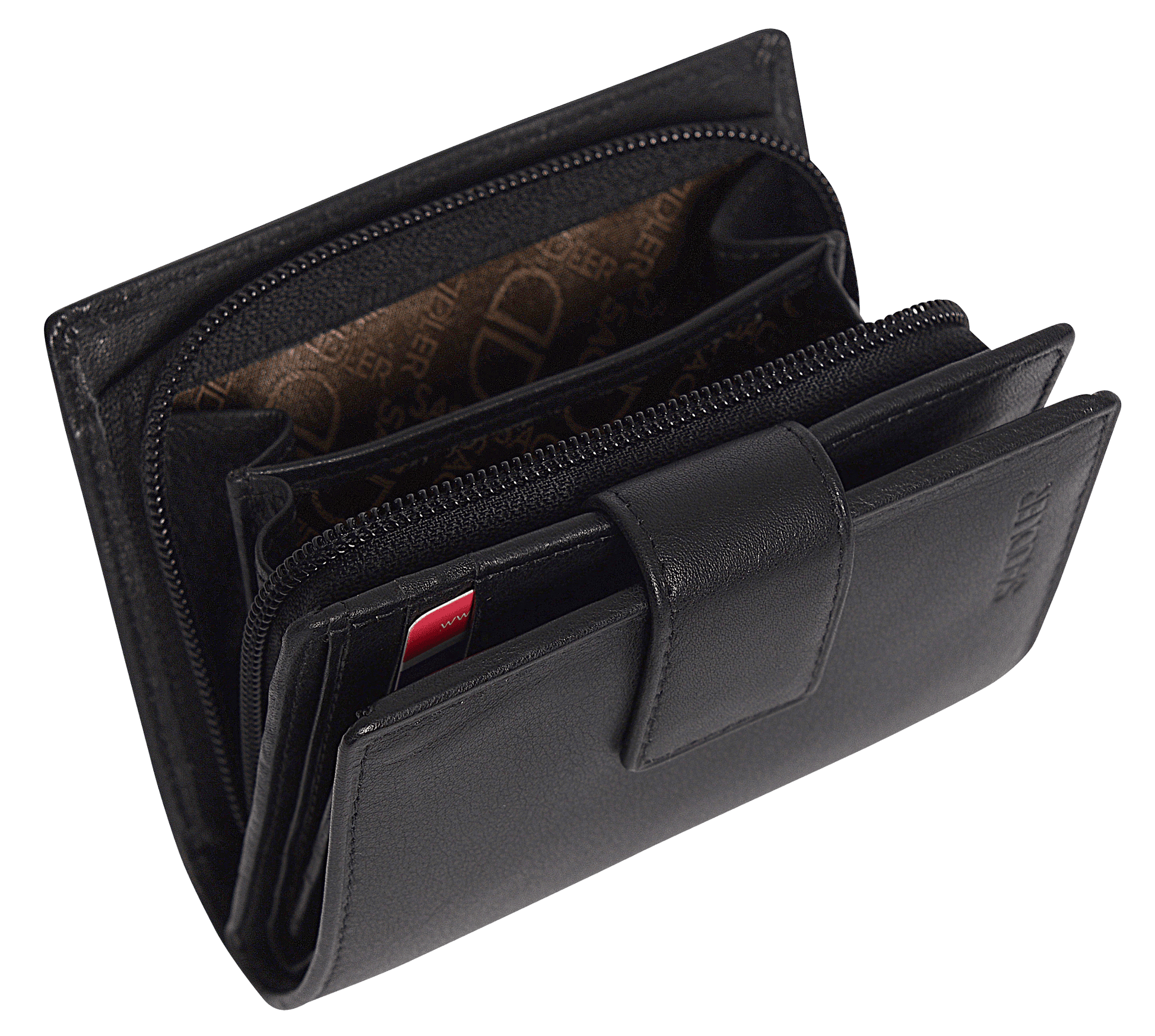 The Saddler Emily RFID Leather Wallet - Bascora