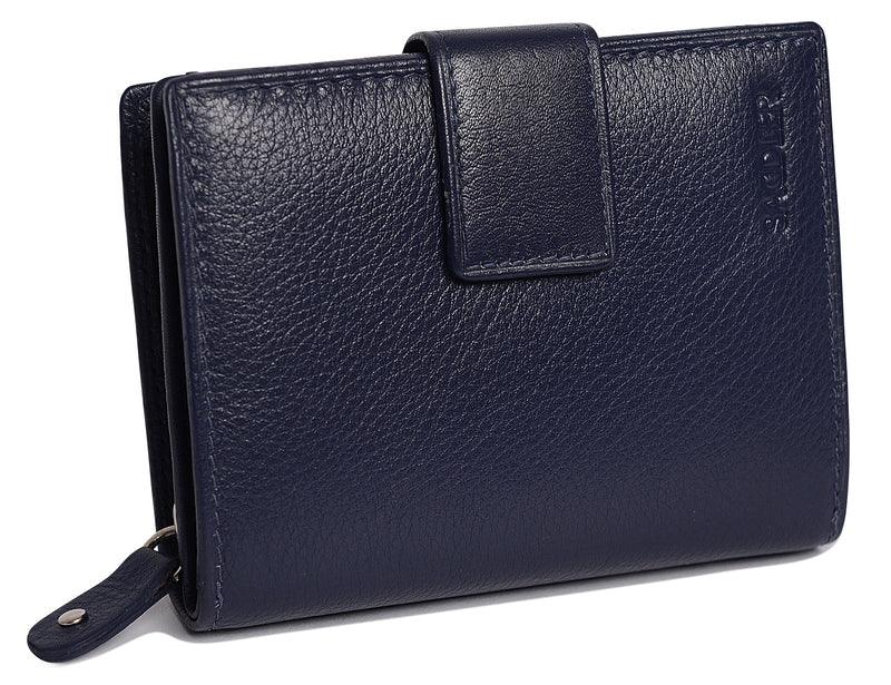 The Saddler Emily RFID Leather Wallet - Bascora