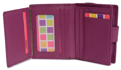 The Saddler Emily RFID Leather Wallet - Bascora