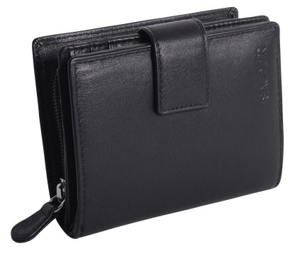 The Saddler Emily RFID Leather Wallet - Bascora