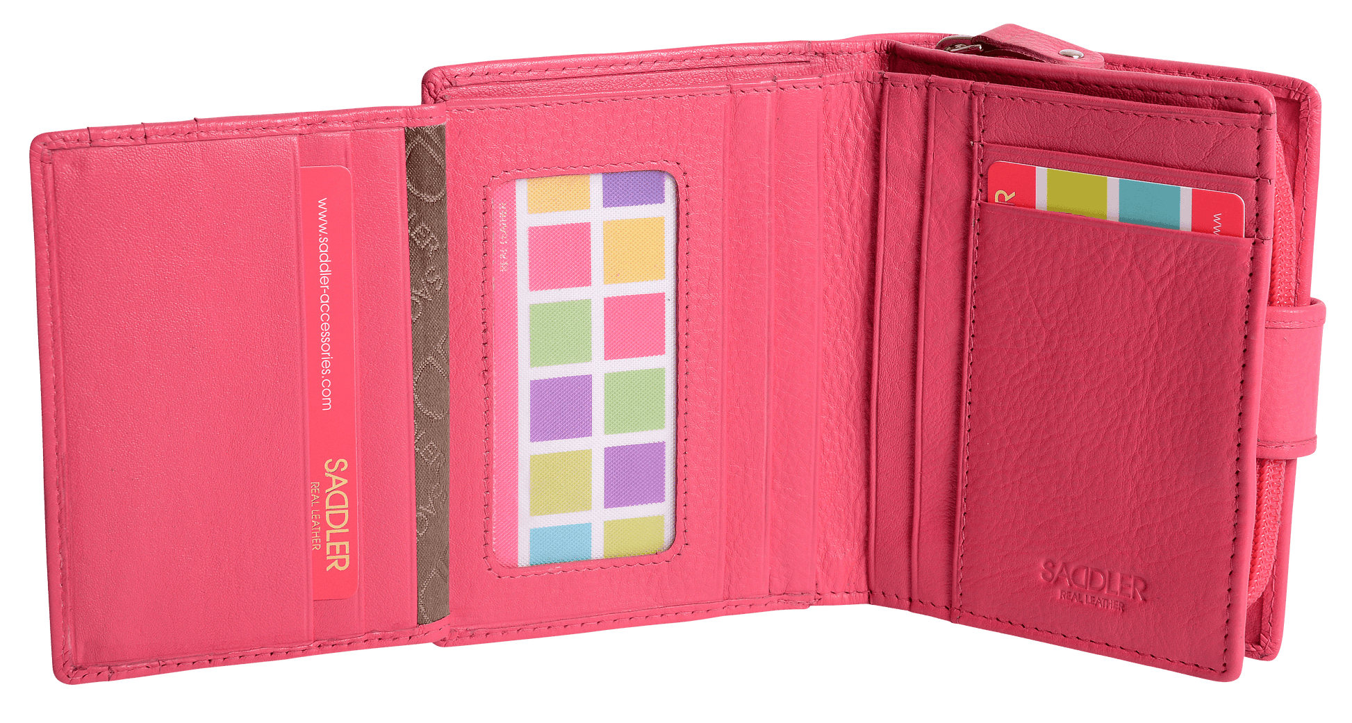 The Saddler Emily RFID Leather Wallet - Bascora