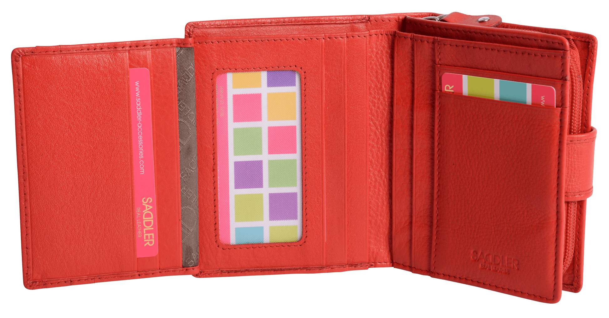 The Saddler Emily RFID Leather Wallet - Bascora