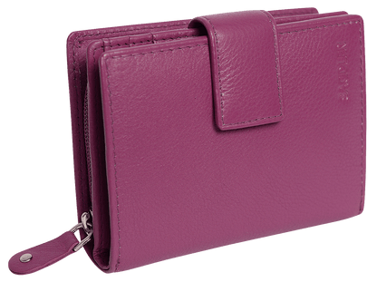 The Saddler Emily RFID Leather Wallet - Bascora