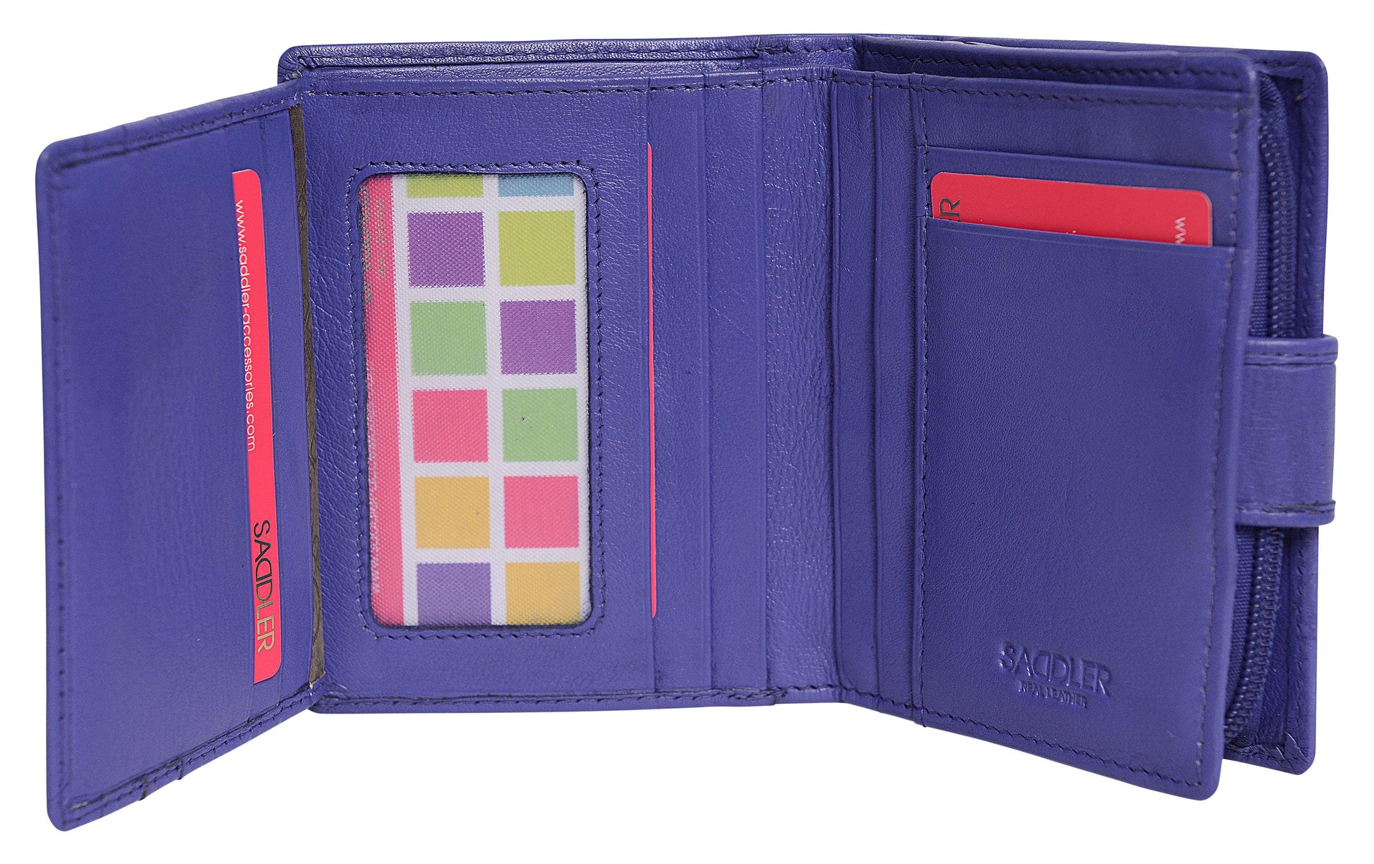 The Saddler Emily RFID Leather Wallet - Bascora