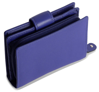 The Saddler Emily RFID Leather Wallet - Bascora