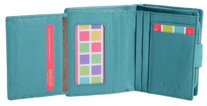 The Saddler Emily RFID Leather Wallet - Bascora