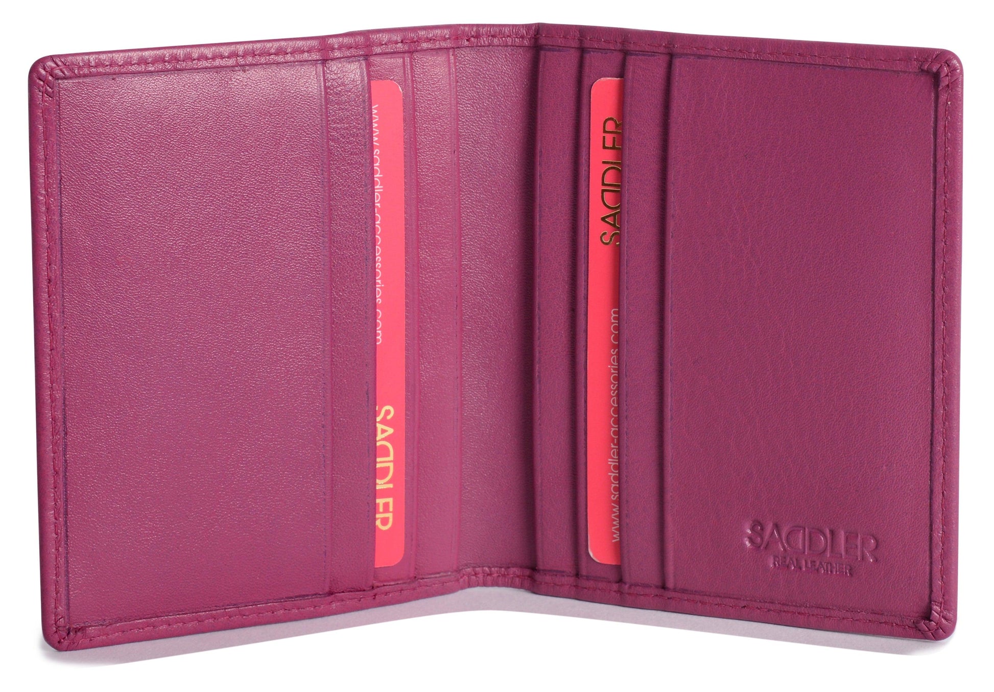 The Saddler Lexi RFID Leather Card Wallet - Bascora
