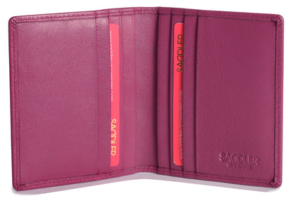 The Saddler Lexi RFID Leather Card Wallet - Bascora