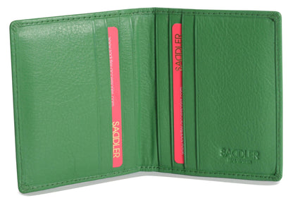 The Saddler Lexi RFID Leather Card Wallet - Bascora