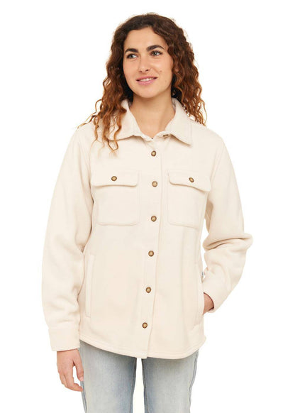 girl wearing white Sisstr Michelle Eco-Zy Shirt