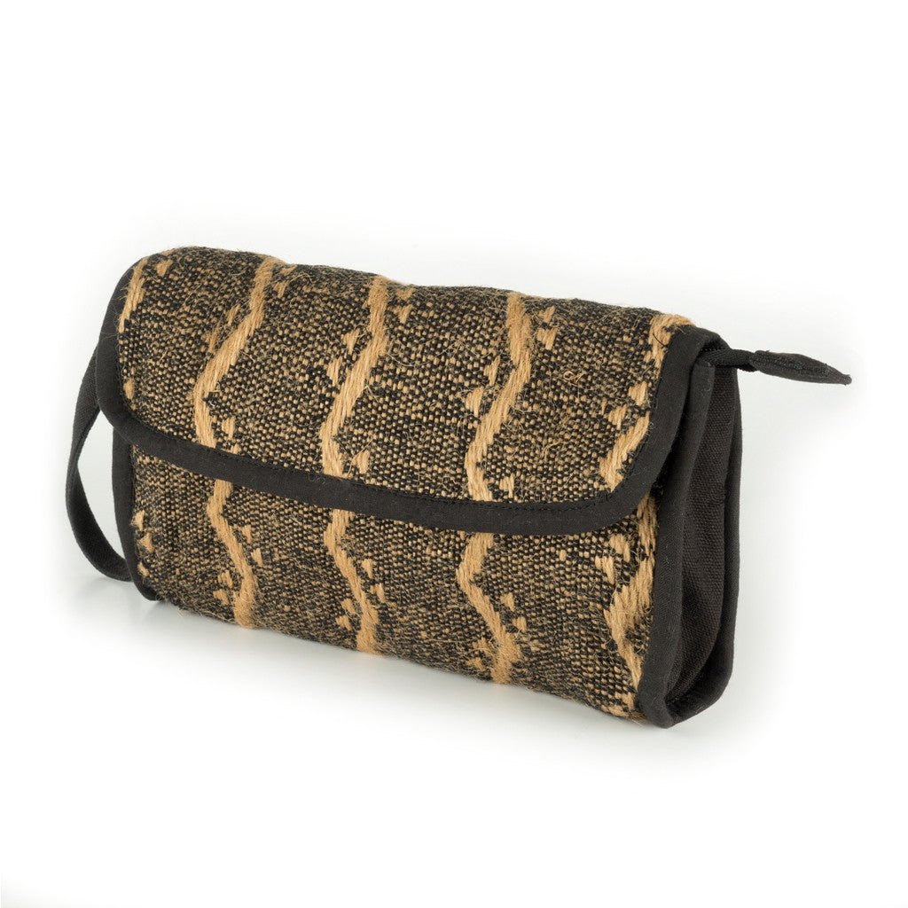 side of SVEŽElife Small City Vanity Pouch – Artisan Cosmetic Bag