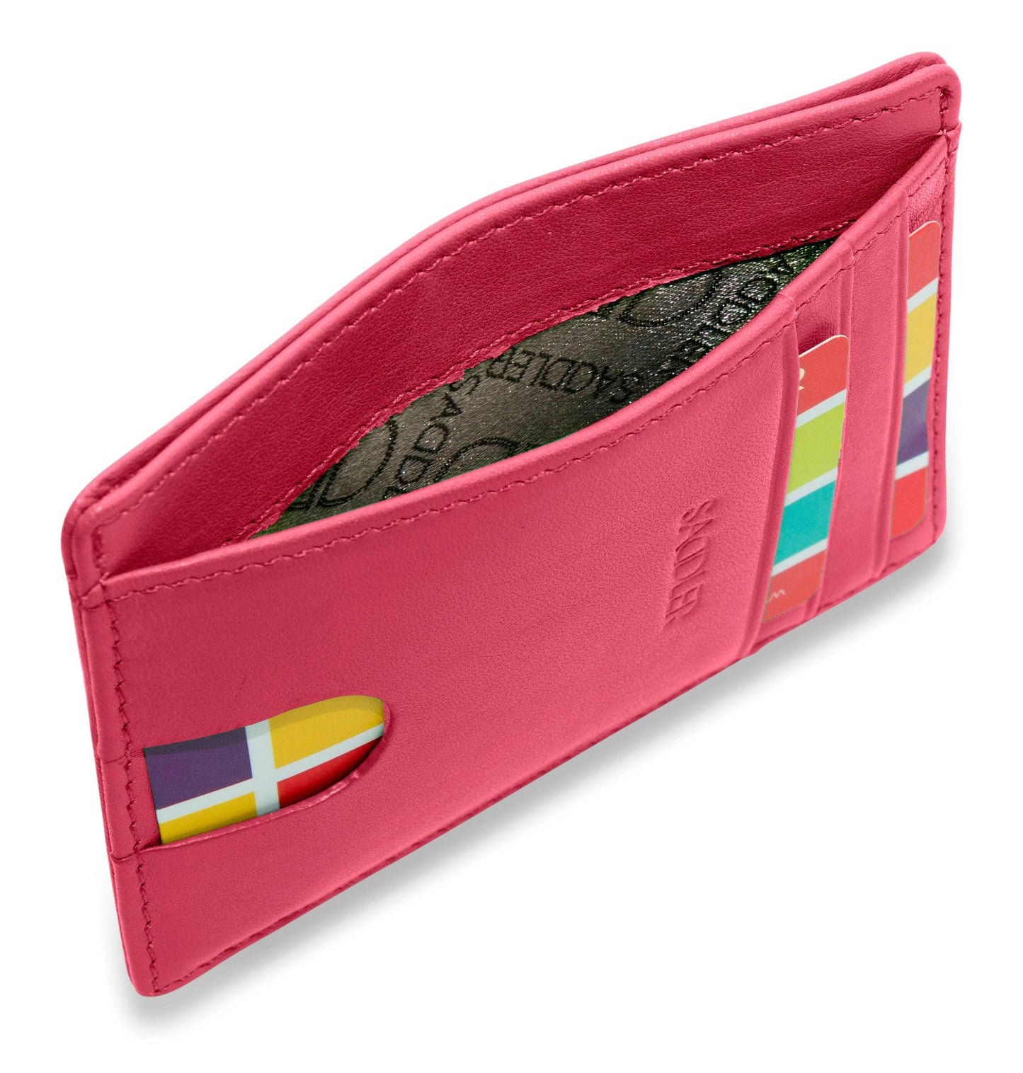 The Stella Leather Card Holder by Saddler - Bascora