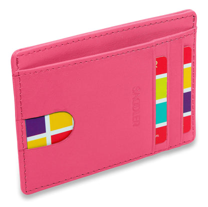 The Stella Leather Card Holder by Saddler - Bascora