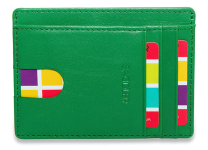 The Stella Leather Card Holder by Saddler - Bascora