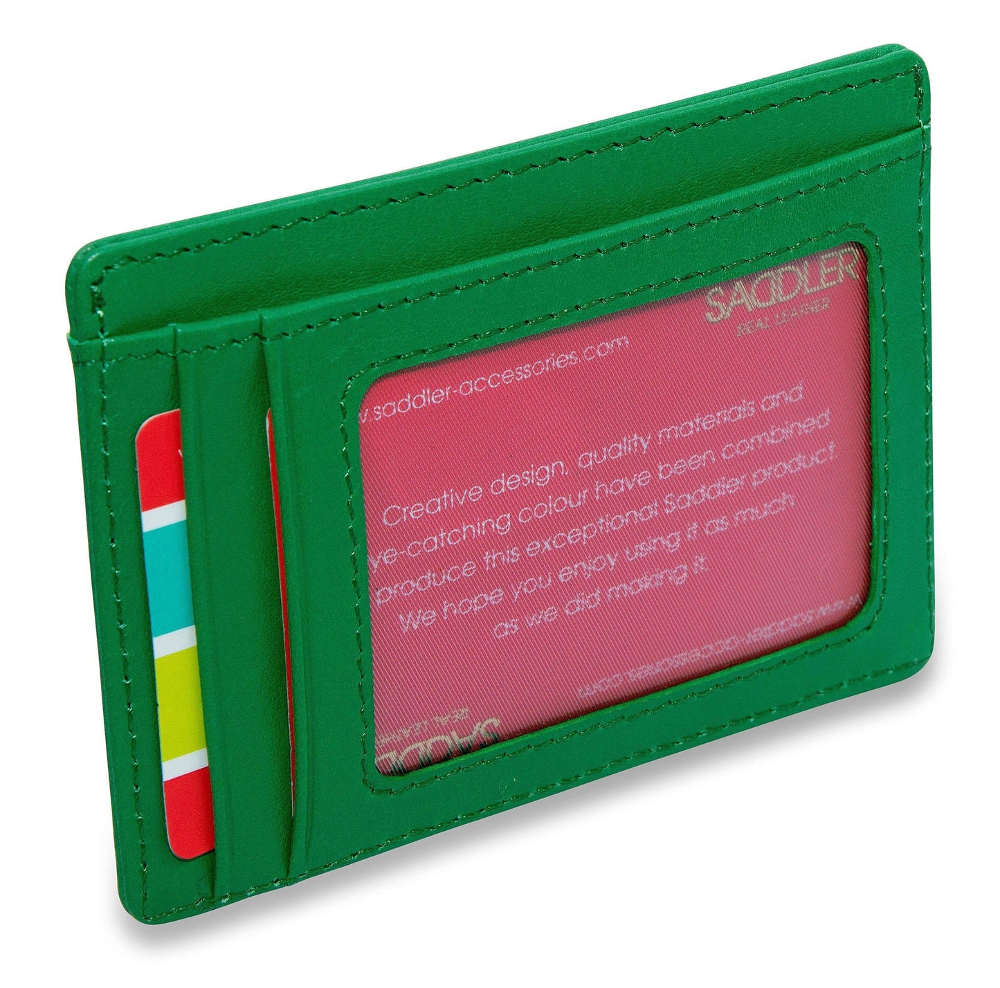 The Stella Leather Card Holder by Saddler - Bascora