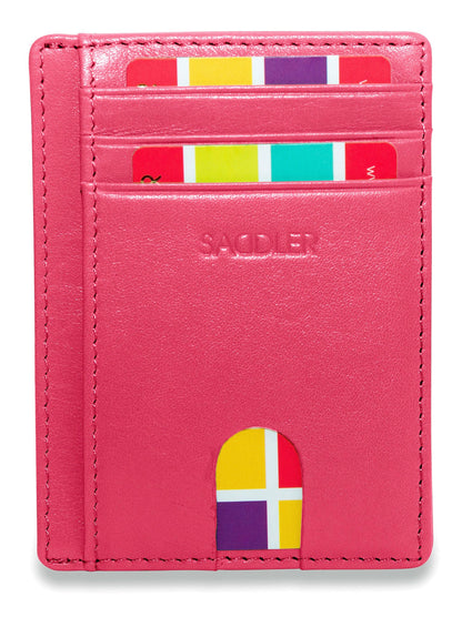 The Stella Leather Card Holder by Saddler - Bascora