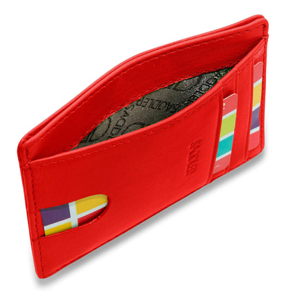 The Stella Leather Card Holder by Saddler - Bascora