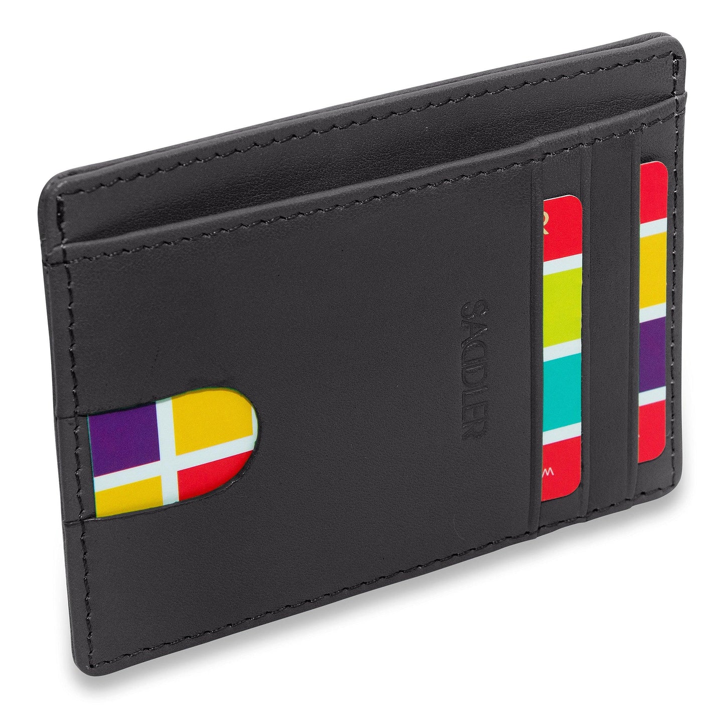 The Stella Leather Card Holder by Saddler - Bascora